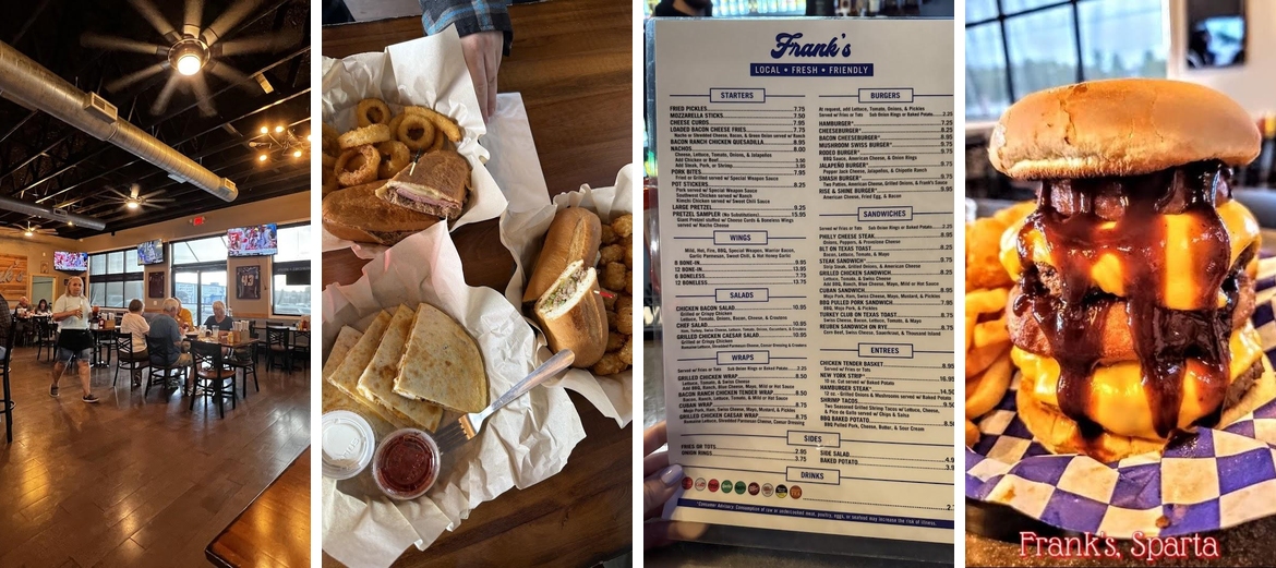 Frank's Menu