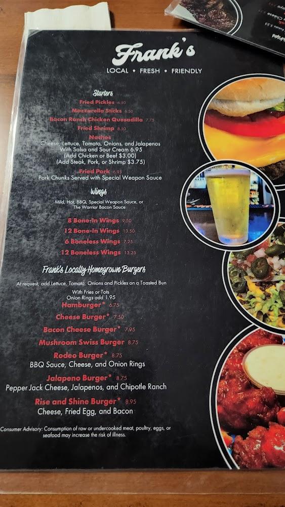 Frank's Menu image 4